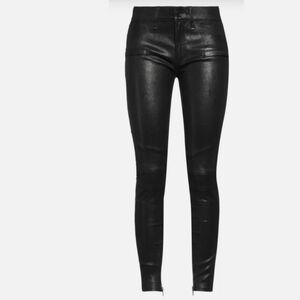 Black Orchid Los Angeles Genuine Lamb Leather Pants Size 24 NWOT